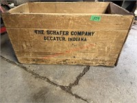 26" Schafer Company Decatur, In Crate