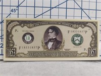 14th President of the United States banknote