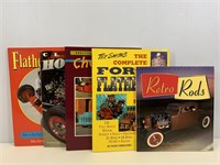 (5) Car Paperback Books