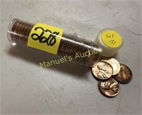 1961 -D - ROLL OF PENNIES