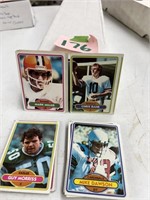 1980's Topps football cards