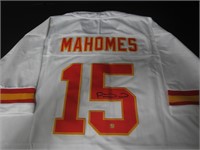 CHIEFS PATRICK MAHOMES SIGNED JERSEY COA