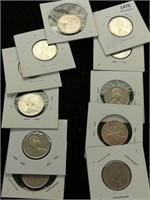 (11) 1968 Canadian Quarters - 50% Silver 25c