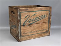 Vermors Ginger Ale Wooden Crate