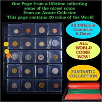 20 Great Coins of the World, hand selected, many t