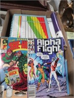 COLLECTION OF COMIC BOOKS & MISC.