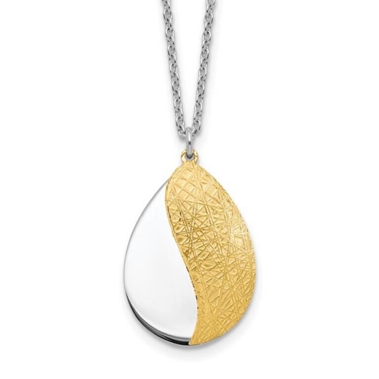 Sterling Silver Rhodium-plated Gold-tone Necklaces