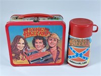 VINTAGE THE DUKES OF HAZZARD LUNCHBOX & THERMOS