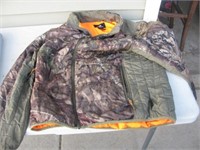 Mossy Oak Camo Jacket Coat Size Large