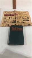 1945 Dick Tracy hardback book and a 1953