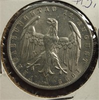 1922 A German 3 Mark Coin