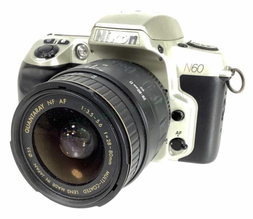 Nikon N60 Camera With Accessories