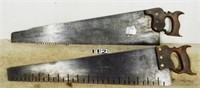 *Restorer lot: 2 – handsaws: “Beardshaw & Son,