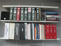 LOT, MANUALS ON THESE SHELVES (IN OFFICE)