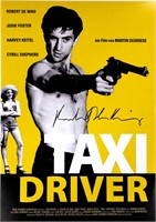 Autograph Taxi Driver Poster