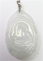 $240 Silver Jade Pendant