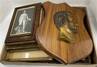 Lot of assorted Abraham Lincoln items