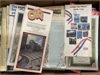 Vintage Road Maps, Beacon Lights Of History Set