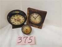 Lot of Antique Clocks