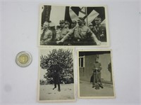 3 photos originales German War WWII , 2e guerre