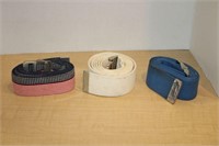 SELECTION OF CANVAS BELTS