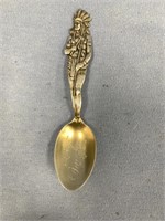 Beautiful sterling silver spoon from Omaha, NE, 1.