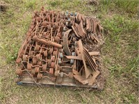 SPRING HARROW TINES, CULTIVATOR SPIKES + SHOVELS