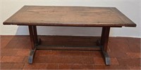 Small low Antique coffee table
