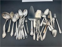 29 Pieces of Silver plate Silverware