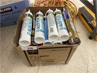 20+ TUBES OF CAULK AND GLUE