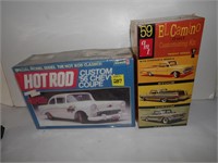 Chevy El Camino & '56 Coupe Model kits