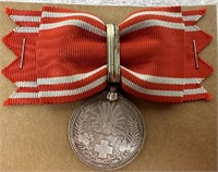 Japanese WWII Red Cross Award Medal