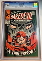 MARVEL COMICS DAREDEVIL #38 CGC GRADED 7.0 KEY