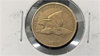 1858 SL Flying Eagle Cent