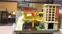 Fisher-Price parking ramp service center with the