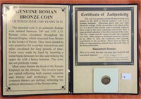 240-410 AD Roman Coin, bronze