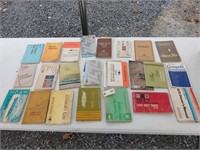 Large Grouping of Vintage Owner's Manuals.