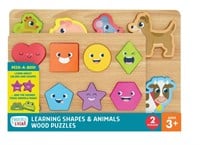 Chuckle & Roar Shapes & Animals Puzzles