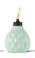 Tiki Seaside Escape Tabletop Torch Green