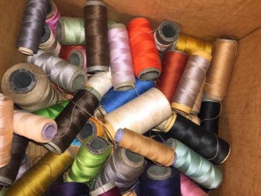 MORE VINTAGE SEWING THREAD LOT