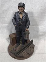 Tom Clark signed Artwork Railroad Conductor R