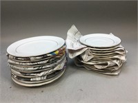 Lynns Fine China Saucers & Bread Butter Plates