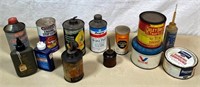 Vintage Oil & fluid cans