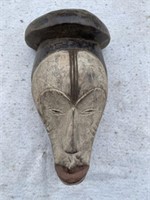 African Wood Carved Tribal Mask