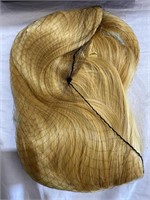 WEAVING CAP AND LONG WIG BLOND