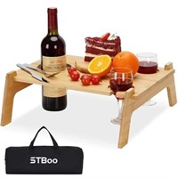 (new)STBoo Outdoor Portable Wine Table, Outside