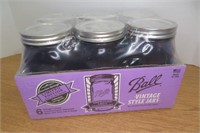 6  Quart Sealed Ball Jars Limited Edition Lavender