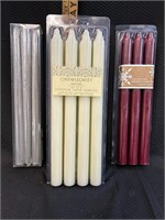 New Candle Sticks 3 Packs
