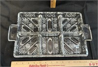 14" Glass Serving Tray