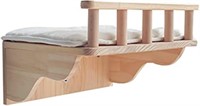 FELIVECAL WALL MOUNTED FENCED CAT BED